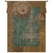 Le Grand Lustre Blue European Tapestry Wall hanging
