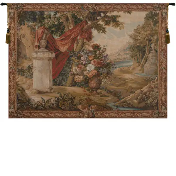 Bouquet au Drape No People European Tapestry Wall hanging