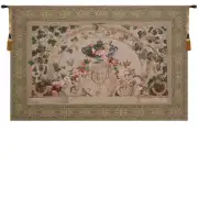 Beauvais III with Border European Tapestry Wall hanging