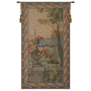 Billy Jacobs Veranda View European Tapestry Wall Hanging 68x39 Inch Cotton Jacquard Woven Wall Tapestry