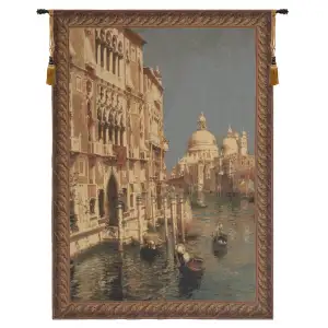 Majesty of Venice European Tapestry Wall Hanging 56x41 Inch Cotton Jacquard Woven Wall Tapestry