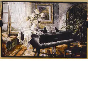 Tilly Milton Life's Grand Fine Art Tapestry Wall Hanging 38 in. x 56 in. Jacquard Woven Inspirational Wall Art
