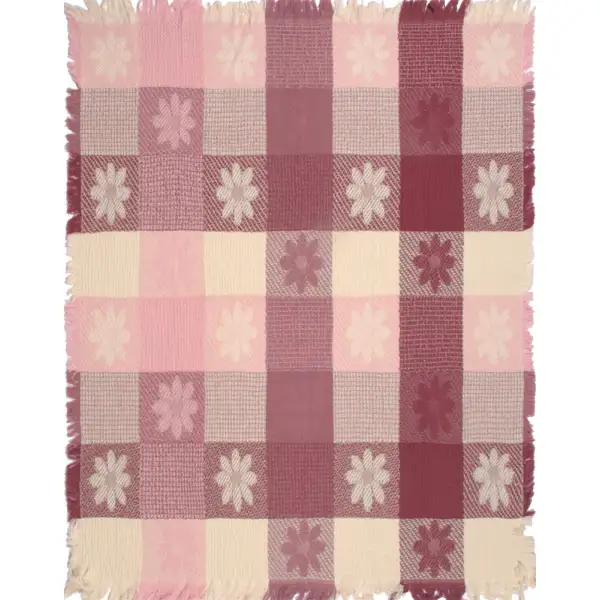 Mauve and Natural Textured Blocks