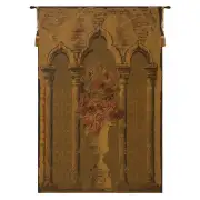 Rose Colonnade European Tapestry Wall Hanging