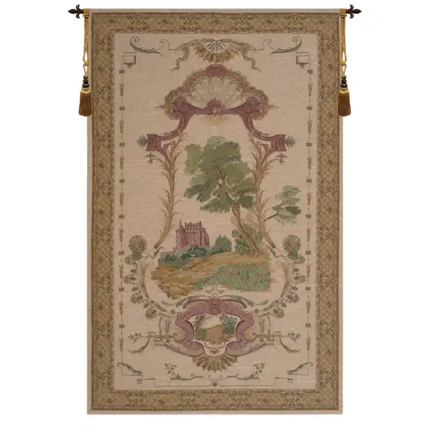 Verdure Castle European Tapestry Wall Hanging