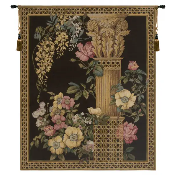 Corinthian Columns Black