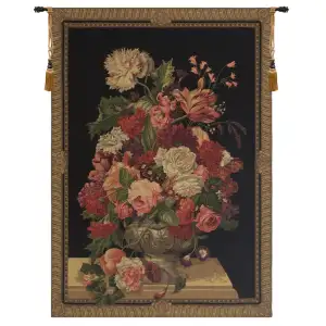 Purple Progeny European Tapestry Wall Hanging 46x36 Inch Cotton Jacquard Woven Wall Tapestry