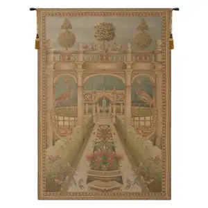 Gathered Bouquet European Tapestry Wall Hanging 72x52 Inch  Cotton Jacquard Woven Wall Tapestry