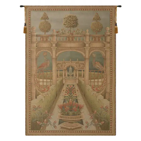 Gathered Bouquet I European Tapestry Wall Hanging