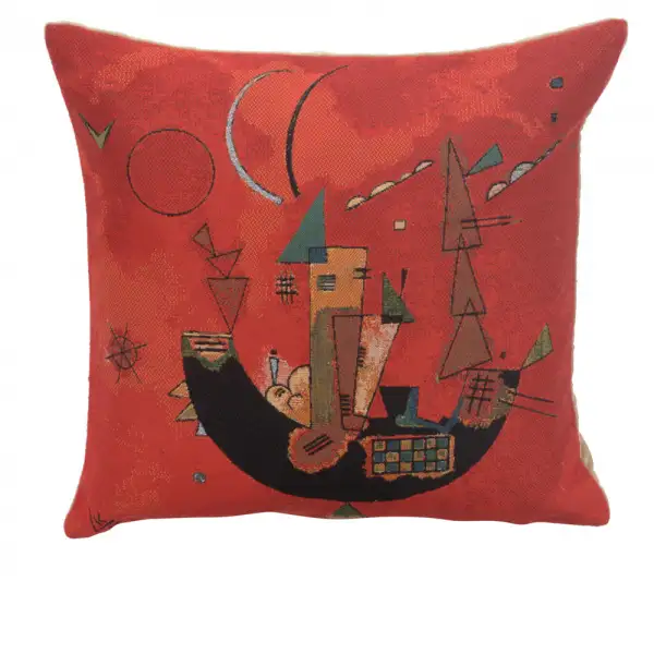 Kandinsky's Mit und Gegen European Cushion Covers