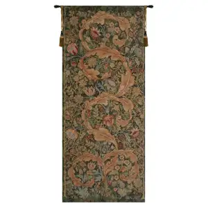 William Morris Acanthe Green Large Tapestry Wall Hanging 71 x 28 in Arts and Crafts Acanthus Jacquard Woven Wall Art