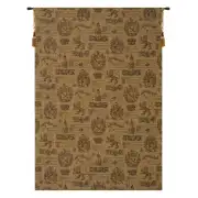 Unicorn Crest Pattern European Tapestry Wall Hanging