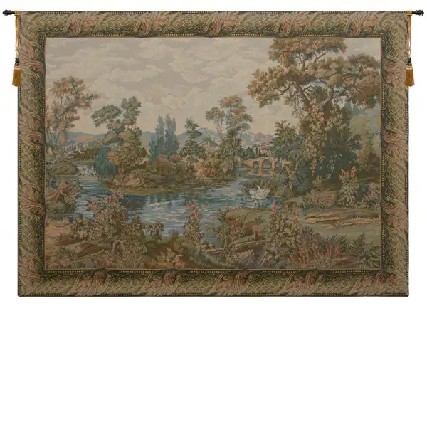 Swan in the Lake Medium with Border