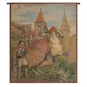 Sir Lancelot and Guinevere Tapestry Wall Art