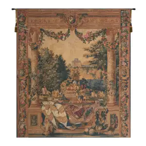 Chateau de Versailles II French Tapestry 65x57 Versailles Palace Garden Jacquard Woven Wall Hanging Home Decor