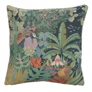 Jungle and Two Birds European Cushion Cover