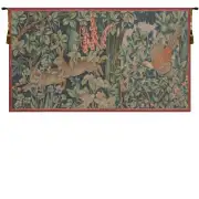 Hare and Pheasant European Tapestry Wall hanging