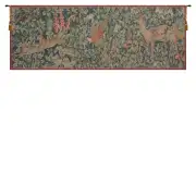 Rabbit, Pheasant, and Doe European Tapestry Wall hanging