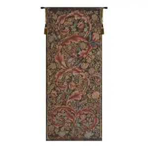 William Morris Acanthe Brown Large Tapestry Wall Hanging 70 x 29 in