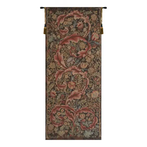 Acanthe Brown Large European Tapestry Wall hanging