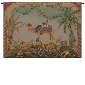 Decorative The Camel Large Vinatage Tapestry Wall Hanging 44 x 58 in