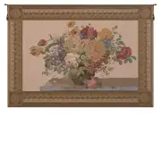 Elegant Masterpiece Beige European Tapestry Wall Hanging