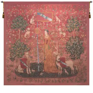 The Touch III French Tapestry 53x54
