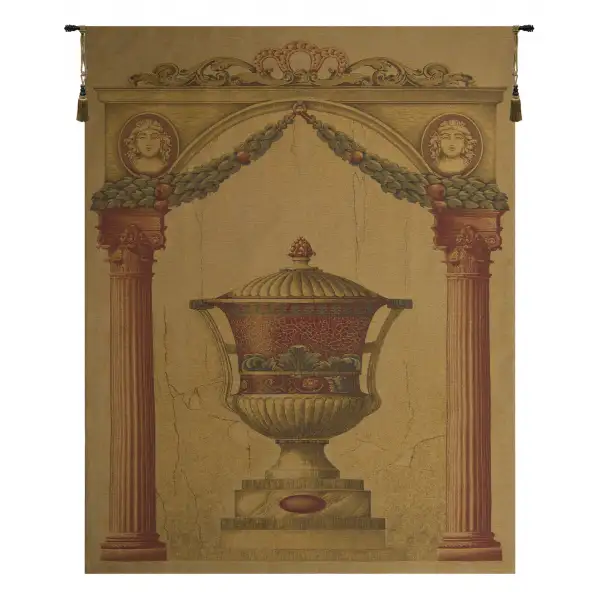 Olde World Filigree Urn Gold