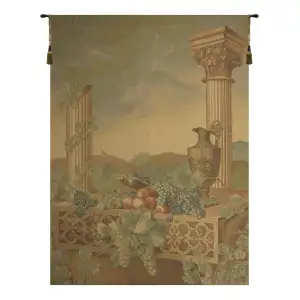 Bountiful European Tapestry Wall Hanging 72x54 Inch Cotton Jacquard Woven Wall Tapestry