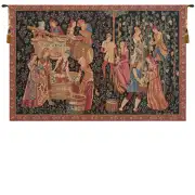 The Vintage  European Tapestry Wall Hanging