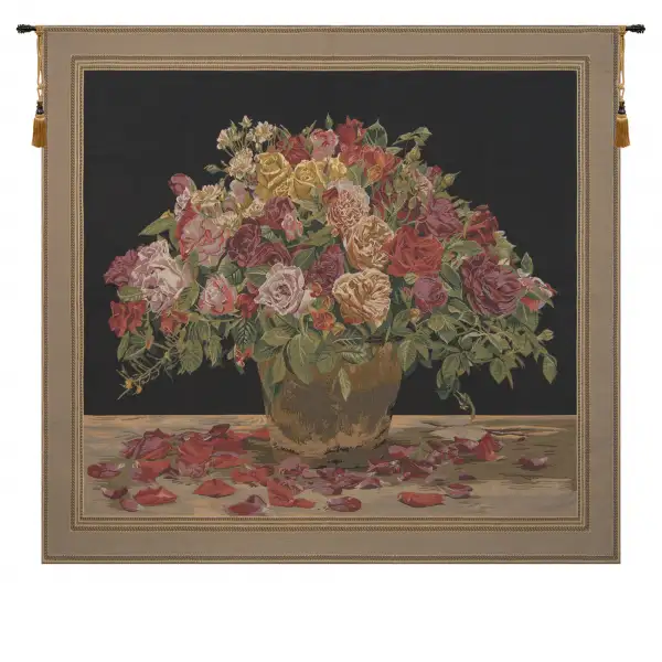 Spring Flowers Black