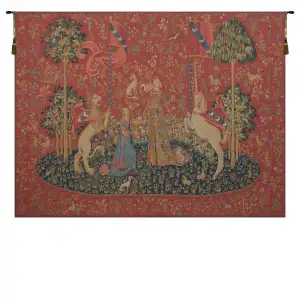 Le Gout Clair Medieval Tapestry Wall Hanging 48 x 65 in