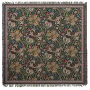 Golden Lily by William Morris European Throws