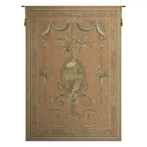 Courtyard Surroundings with Border Belgian Tapestry 75x53