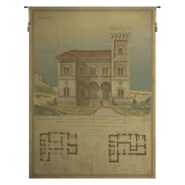 Progetto di Una VIlla in Stile Fiorentino
