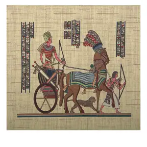 The Off to Battle Stretched Wall Tapestry 22x24 Inch Medieval Woven Historical Home Decor