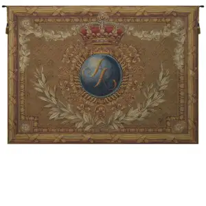 C Charlotte Home Furnishings Inc Coat of Arms A.K. Horizontal French Tapestry Wall Hanging, 44 X 58 Inch, Viscose Cotton And Polyester Blend Wall Art, Perfect For Home Decor And Wall Decor