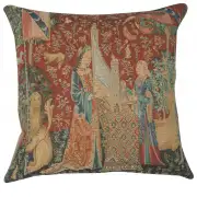 The Hearing I Large European Cushion Cover