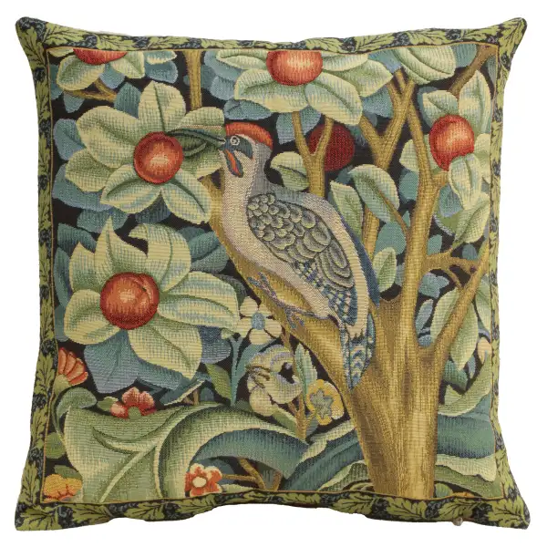 Woodpecker Left by William Morris European Cushion Covers