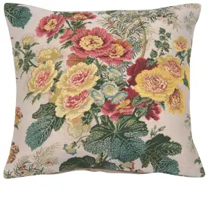 La Folie French Tapestry Pillow Cover 18x18 Inch Cotton Jacquard Woven Cushion Cover