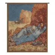 Repose of the Farmer Mini Tapestry Wall Art