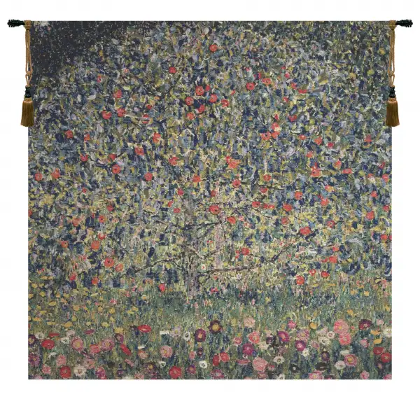 Apple Tree Klimt II Belgian Wall Tapestry