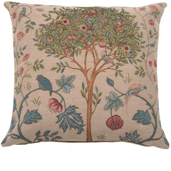 Kelmscott Tree Beige European Cushion Cover