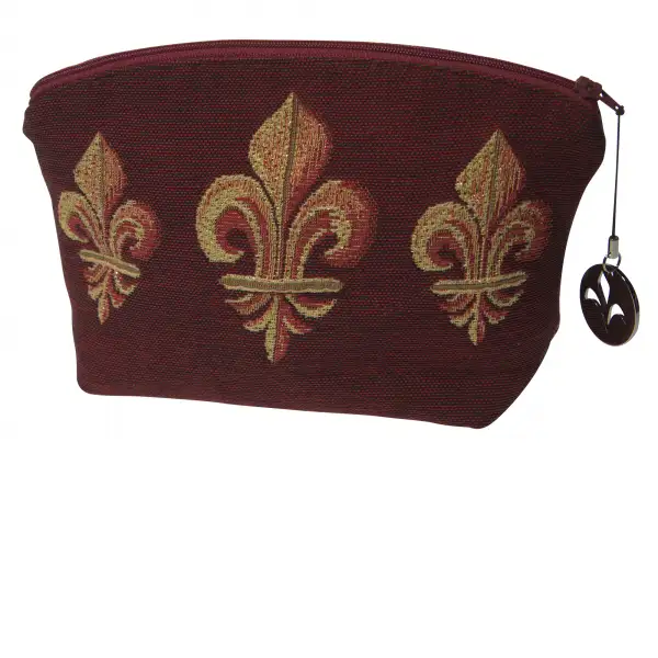 Fleur de Lys Red Purse