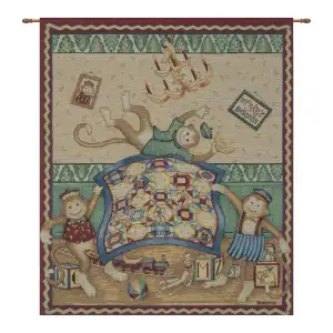 Religious Christian Jacquard Woven Wall Hanging