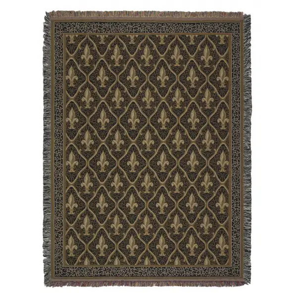 Fleur De Lis Black II