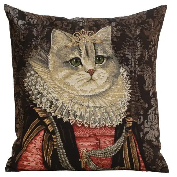 Cat With Crown C European Cushion Covers