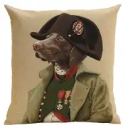 Chien Napoleon European Cushion Covers