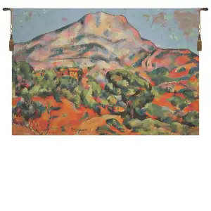 Verdure Castle Landscape Jacquard Woven Wall Hanging