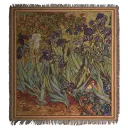 Iris II Van Gogh European Throws